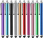 Stylus Pen [10 Pack] Universal Capacitive Touch Screen Pens for Tablets, iPad Mini, iPad Pro, iPad Air, Smartphones, Samsung Galaxy - Multiple Colors