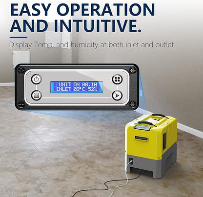 ALORAIR 180PPD LGR Commerical Dehumidifier with Pump, Wi-Fi APP Controls Industrial Dehu, Capacity up to 85 PPD at AHAM, 5 Years Limited Warranty, cETL Listed, for Large Space