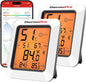 ThermoPro Hygrometer Thermometer for House TP350, Bluetooth Room Indoor Greenhouse Thermometer Monitor Up to 260FT, Backlit Humidity Meter Temperature Sensor with 2-Year Data Export, 2 Pack