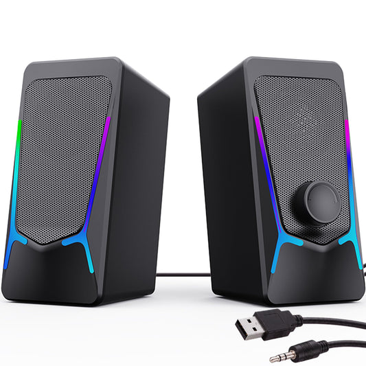 ROSON Computer Speakers for Desktop PC, Gaming Speaker with Volume Control