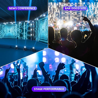 Bloazzup DJ Lights Stand 41-95 Inch, Heavy Duty DJ Stand 1 Pack, Adjustable Height Par Can Tripod Stage Light Stand 8ft, DJ Lighting T Bar Suitable for Stages, Bar, Banquet, Party