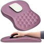 Hokafenle Ergonomic Mouse Pad Wrist Support with Massage Design, Wrist Rest Pain Relief Mousepad with Memory Foam&Non-Slip PU Base, Mouse Pads for Wireless Mouse & Desk (12x8 inch,Olive Green)