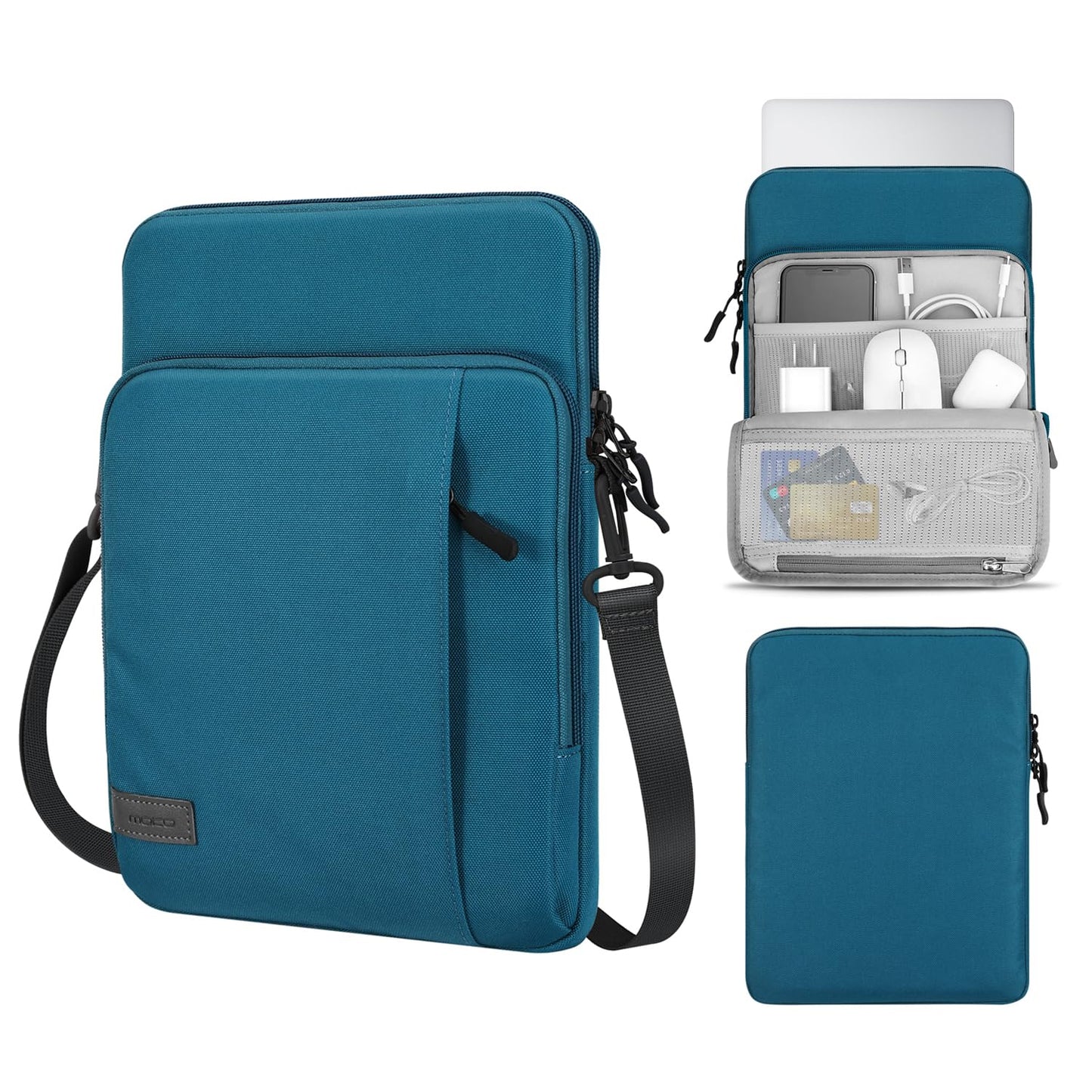 MoKo 13.3-14 Inch Laptop Sleeve Bag Carrying Case with Accessory Pocket