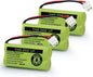 BT183342/BT283342 2.4V 400mAh Ni-MH BT166342/BT266342 BT162342/BT262342 Cordless Phone Pack CS6709 CS6609 CS6509 CS6409 EL52100 EL50003 (3 Pack)
