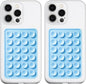 LvShuLiangPin Anteel 2 Pack Silicone Suction Phone Case Mount, Silicon Adhesive Phone Grip for Smartphones, Hands-Free Mirror Shower Phone Holder for Selfies