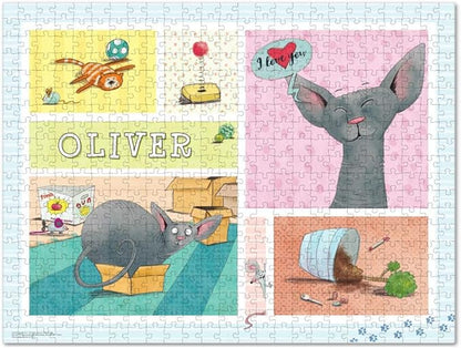 Personalized Cat Puzzle - 500 Pieces - I See Me!