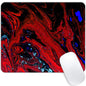 Red Magma Marble Mouse pad Customized Mousepad Non-Slip Rubber Base Mouse Pads for Computers Laptop Office Desk Accessories Mouse pad (Red Magma Marble)