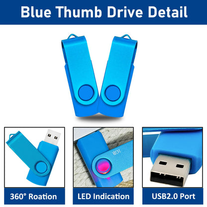 2GB Flash Drive 10 Pack Nicepicten USB 2.0 Thumb Drive USB Memory Stick