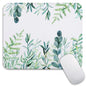 Armanza Square Mouse Pad Apricot Flower, Personalized Premium-Textured Custom Mouse Mat Design, Washable Mousepad Cloth, Non-Slip Rubber Base Computer Mouse Pads for Wireless Mouse