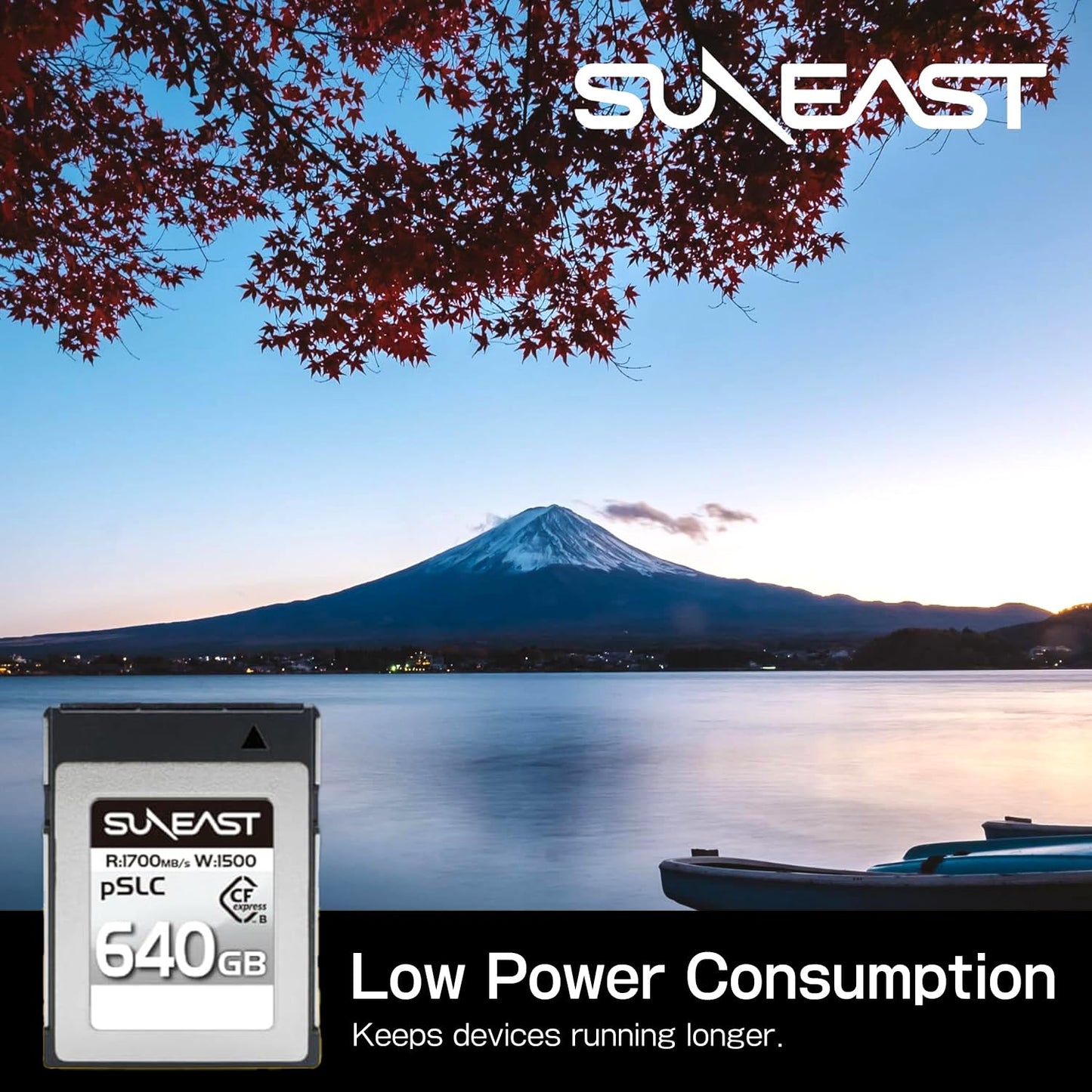 SUNEAST ULTIMATE PRO CFexpress Type B Card 640GB pSLC Series SE-CFXB640S1700