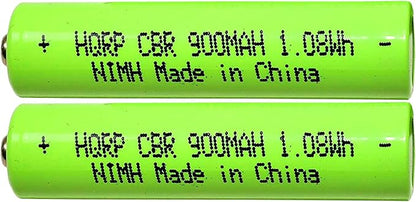 HQRP 2-Pack Battery Compatible with Panasonic Cordless Telephone 1.2V Battery HHR-75AAA/B, BK30AAABU, VTech BT205662, Outdoor Solar Garden Lights, TV Remote Control and Household Devices Replacement
