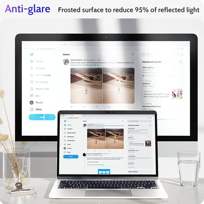 Magnetic Privacy Screen for MacBook Pro 15 Inch (2016-2019), Removable Anti Blue Light Glare Peep Filter Black out Screen Protector for Mac 15In Laptop Model (A1707, A1990)