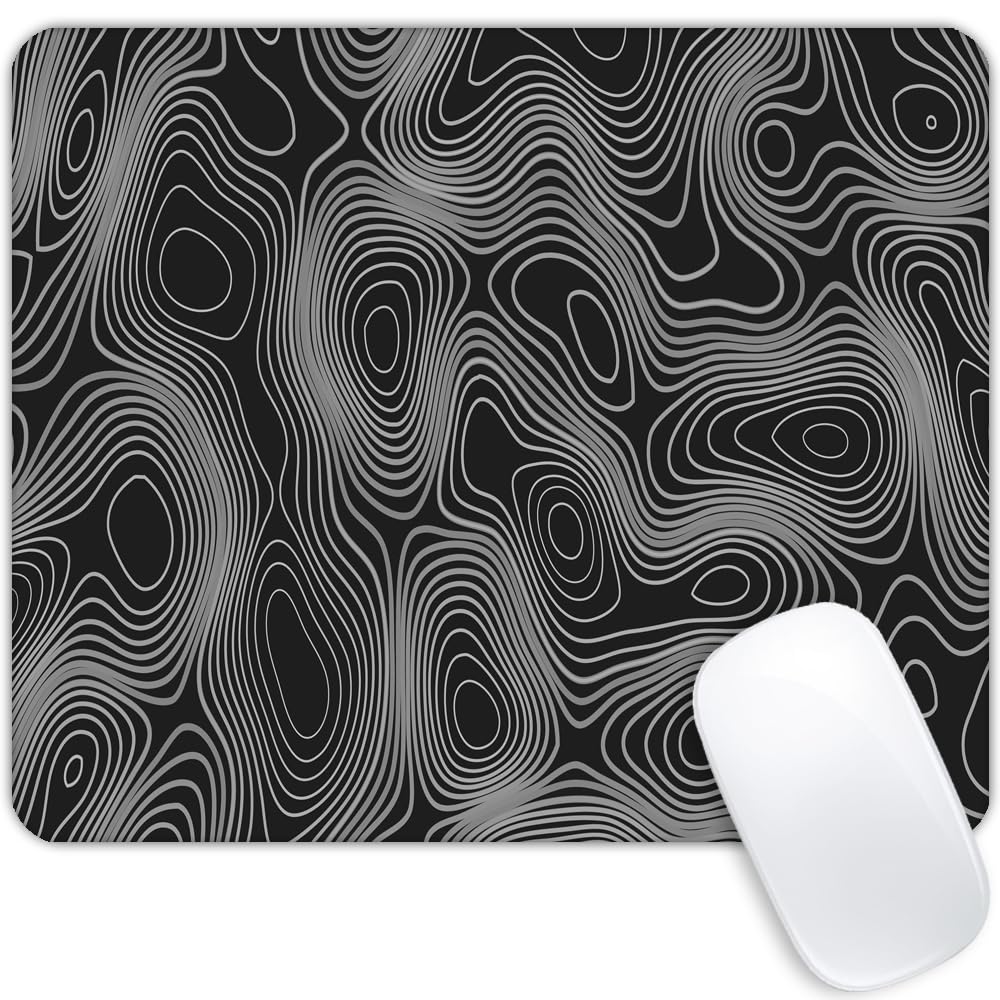 Light Purple Marble Round Mouse pad Customized Mousepad Non-Slip Rubber Base Mouse Pads for Computers Laptop Office Desk Accessories Mouse pad