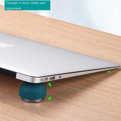 Laptop Cooling Pad,Small Laptop Cooling Stand Invisible Cooler Ball for Notebook Computer