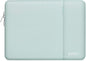 MOSISO Laptop Case 15 inch, 15 inch Laptop Sleeve Compatible with MacBook Air 15 M4 A3241 M3 A3114 M2 A2941 2025 2024 2023,Dell XPS 15,Polyester Vertical Computer Sleeve Bag with Pocket, Mint Green