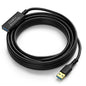 USB 3.0 Active Extension Cable 20 Feet, Long USB Type-A Male to Female Extender Cord, Built-in A Signal Booster Smart Chip, 5Gbps Transfer, for Printer, Xbox, Webcam, VR, Hard Drive, USB Hub and More