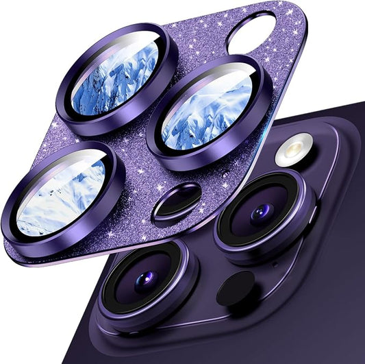 Wumigoo Camera Lens Protector for iPhone 16/15/14 Pro Max & 16/15/14 Pro