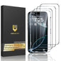 UNBREAKcable 3-Pack Screen Protector for iPhone 15, Double Shatterproof Tempered Glass [Easy Installation Frame] [99.99% HD Clear] [9H Hardness] [Full Coverage] [Case Friendly] for Apple 15 6.1 inch