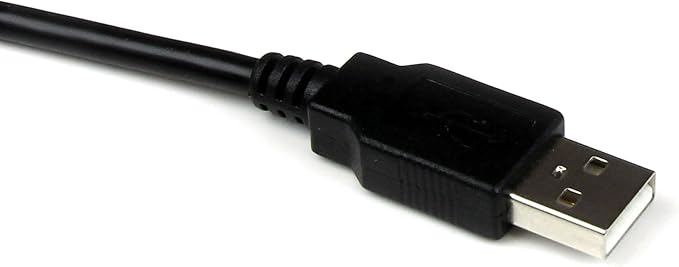 StarTech.com 5ft USB 2.0 Extension Cable - Male to Female - 5 ft USB A to A Extension cord for Laptop, Desktop, Tablet, Webcam & More (USBEXTAA5DSK) , Black