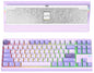 KEEBMONKEY WOBKEY Crush 80 Reboot CNC Aluminum 5-Second Quick-Release Triple-Mode Connectivity Mechanical Keyboard with Superior Acoustics (Pro Silver)
