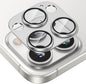 Tensea for iPhone 16 Pro/iPhone 16 Pro Max/iPhone 15 Pro/iPhone 15 Pro Max Camera Lens Protector, Metal Aluminum Alloy Tempered Glass Cover Camera Screen Protector Accessories, Case Friendly