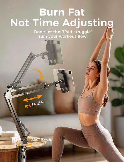 LISEN Tablet Stand iPad Holder Desk Mount, Kindle Accessories Tablet Holder
