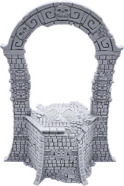 Sacred Dais by Printable Scenery, 3D Printed Tabletop RPG Scenery and Wargame Terrain 28mm Miniatures