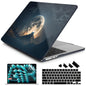 Batianda Case for MacBook Air 15" with M5 M4 M3 M2 Chip, Golden Lotus