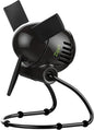 Vornado Zippi Small Personal Fan, Foldable Cooling for Desk, 2 Speed Settings, Soft Nylon Blades, Directable Airflow, Compact Design, Perfect Fan for Office and Bedroom, Multiple Color Options, Black