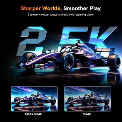 UPERFECT 2.5K 240Hz Portable Monitor, 16" 2560x1600 Portable Gaming Monitor