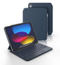 Dexnor for iPad (A16) 11th/10th Generation Case with Keyboard Ultra-Light