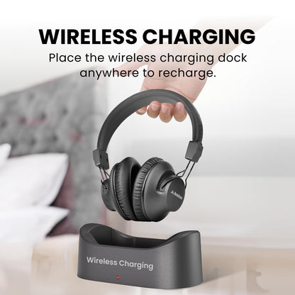 Avantree HT5009 Plus -Wireless TV Headphones with aptX-Adaptive Transmitter