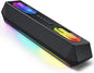 Deeyaple Computer Speakers, 40W Wireless Soundbar for Desktop PC with Bluetooth 5.3 & USB Audio, Dynamic RGB Lighting, Software Custom EQ, External Power Adapter Gaming Speakers, Laptop, Xbox (Black)