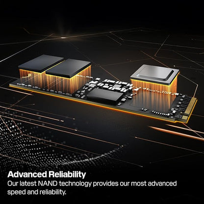 WD_BLACK 1TB SN8100 NVMe SSD Internal Solid State Drive - Gen 5 PCIe 5.0x4, M.2 2280, Seq. Read Speeds Up to 14,900 MB/s, Best for AI Applications, Gaming, and Video Editing - WDS100T1X0M
