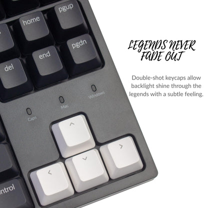 Keychron C1 Wired Mechanical Keyboard TKL, RGB Backlit with Double-Shot ABS Keycaps, 87 Keys Hot-Swappable Pre-lubed Tactile Switch Compatible with Mac Windows