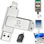 True Capacity 256GB MFi Certified iPhone Photo Stick, 3-in-1 Flash Drive