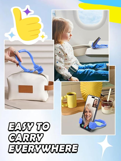 Gifts for Teens Boys Kids Men Adults Cell Phone Stand: Flexible Thumbs Up Lazy Cellphone Holder for Desk Funny Birthday Gifts for Women Mom Teenager Tween Cool Gadget Ideas Christmas Stocking Stuffers