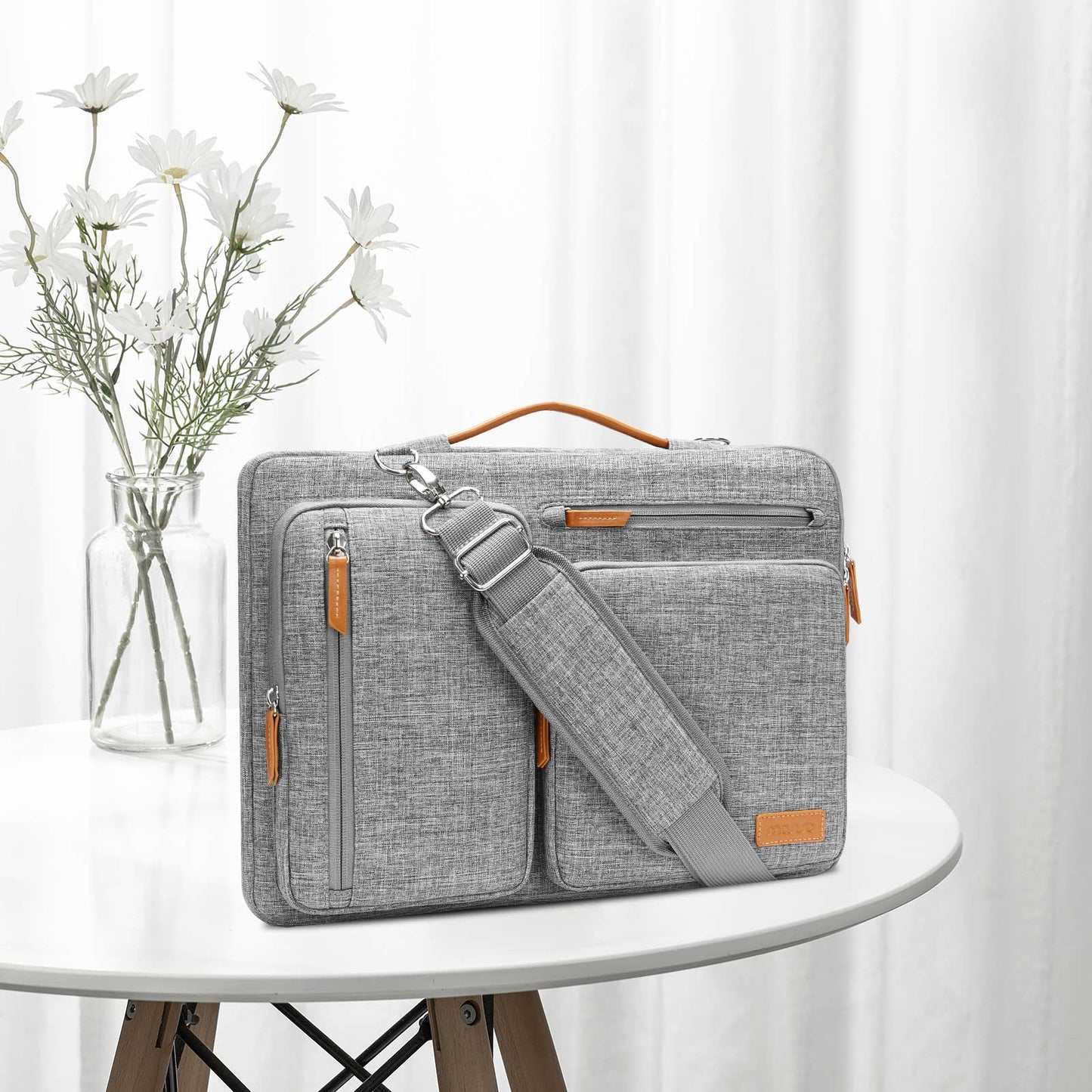 MOSISO 360 Protective Laptop Shoulder Bag, 14 inch Computer Bags