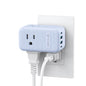 TROND Multi Plug Outlet Extender with 2 PD 20W USB C Charger and 3 Outlets