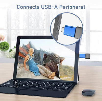 Basesailor USB C to USB Adapter 3Pack,USBC Male to USB 3.0 Female Converter