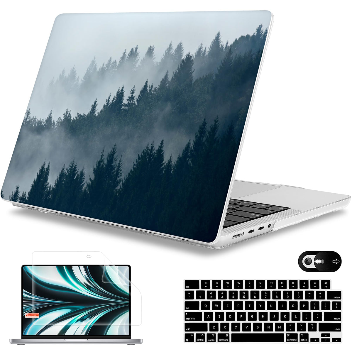 Mektron Case for 2026 M5 MacBook Pro 16 inch A3429 A3428 M4 A3403 A3186 M3 A2991 M2 A2780 M1 A2485 (2021-2025) Pro/Max with Liquid Retina XDR, Hard Shell Plastic Laptop Cover