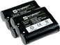 Synergy Digital Cordless Phone Batteries, Compatible with Panasonic P-P511 Cordless Phone, Combo-Pack Includes: 2 x SDCP-H306 Batteries