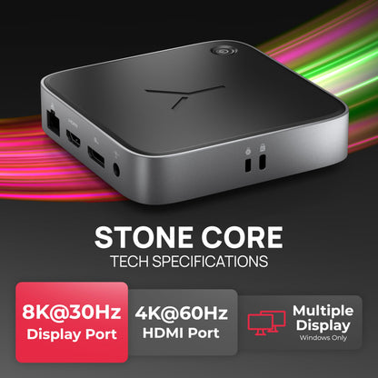 Brydge Stone CORE Powered Charging 10-Port 100W Docking Station