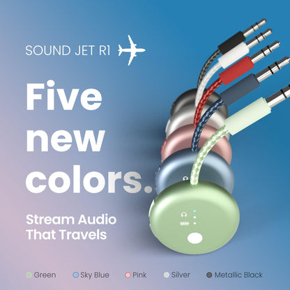 Avantree SoundJet R1 – 25Hr Airplane Bluetooth Adapter for All AirPods