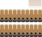 EASTBULL 4GB USB Flash Drive Bulk Thumb Drives 20 Pack with Lanyards USB 2.0 Memory Sticks Zip Drive Pen Drive for Storage and Backup Gold 20PCS 4GB