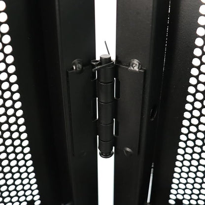 Portable DJ Booth DJ Facade DJ Table Station Two-position Height Adjustable Tabletop DJ Table Stand DJ Event Booth w/Travel Bag Black&White Scrims For Gig, Party, Show