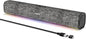 SOULION R100 Bluetooth Computer Speakers with Dynamic LED Light, USB Plug & Play PC Speakers with Switch Button, Clearly Sound Soundbar for Desktop Laptop Monitor(USB-C to USB Adapter Included)