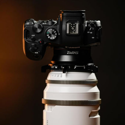SNIPIZ PL-RF Lens Mount Adapter with Rotary Lock Compatible with PL Lens to Canon RF Mount Cameras EOS R EOS Ra EOS RP EOS R5 EOS R6 EOS R3