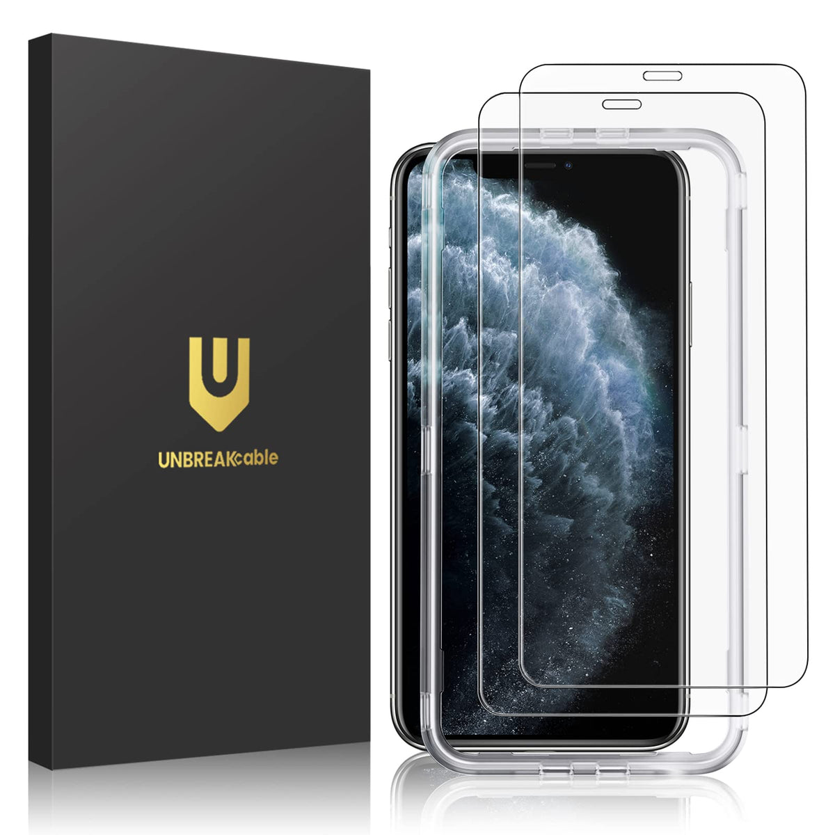 UNBREAKcable 2-Pack Screen Protector for iPhone 11 Pro Max/iPhone XS Max