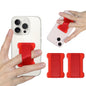 WOJI Cell Phone Finger Grip Strap Holder for Hand, Phone Strap, Phone Holder for Hand - Small, New Slim Finger Loop Selfie Grip Compatible with Most Smartphones (Black) - 2Pack